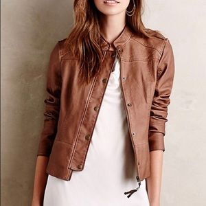 Anthropologie HEI HEI Leather Jacket